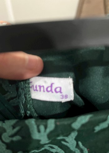 Drapeli Kolsuz Midi Mavi Elbise - Görsel 7