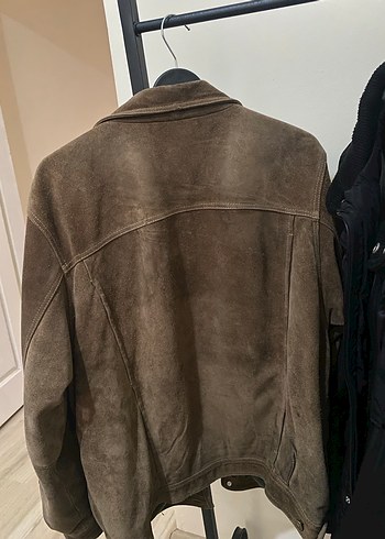 Van Johnson Vintage Gerçek Deri Ceket - Görsel 4
