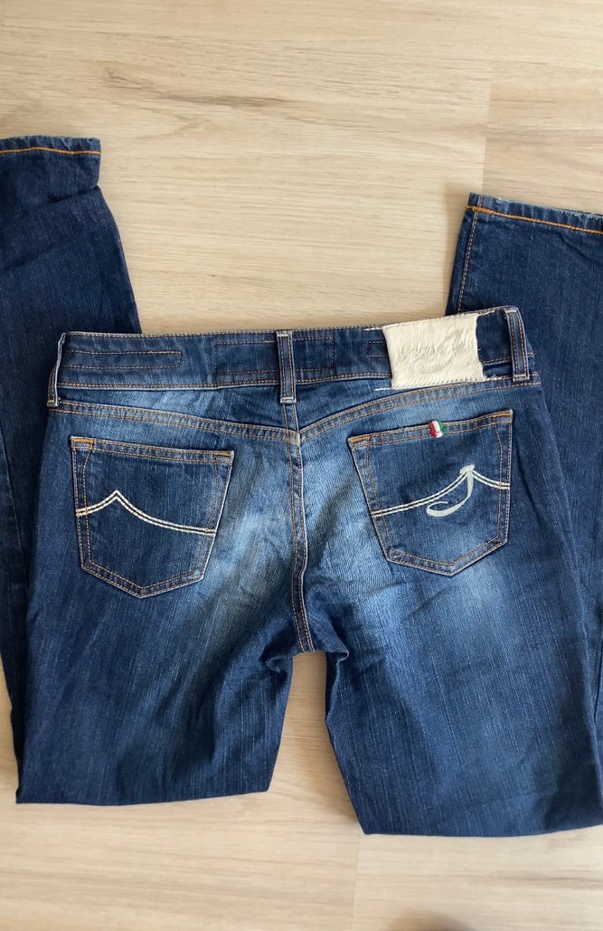 Vintage Jacob Cohen Handmade Y2K Jean — görsel 6/7