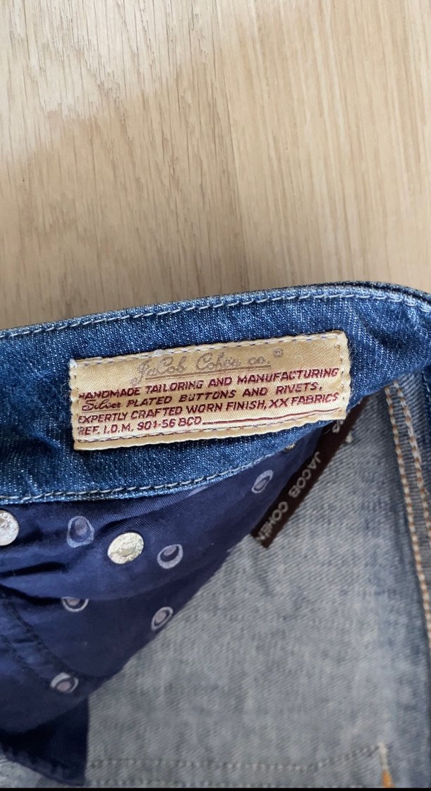 Vintage Jacob Cohen Handmade Y2K Jean — görsel 5/7