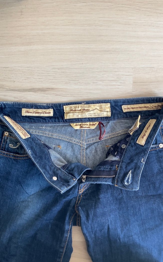 Vintage Jacob Cohen Handmade Y2K Jean — görsel 3/7