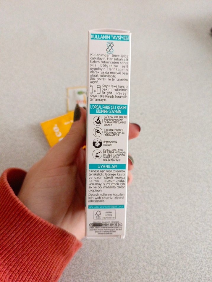 L'Oréal Bright Reveal SPF 50 Güneş Kremi - Görsel 5