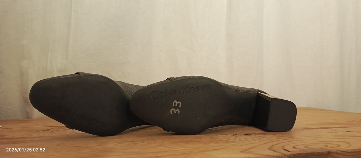 CALVIN KLEIN Kahverengi Kadın Klasik Topuklu Ayakkabı - Görsel 2