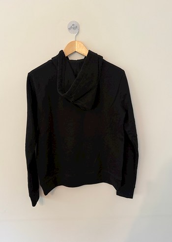 Aeropostale Kadın Siyah Baskılı Uzun Kollu Sweatshirt