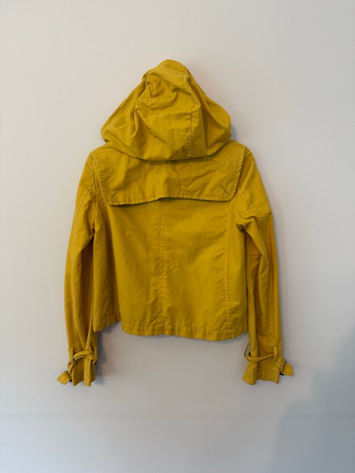 Sarı Düğmeli Kadın Ceket - Görsel 5