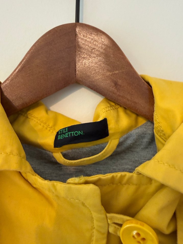 Sarı Düğmeli Kadın Ceket - Görsel 4