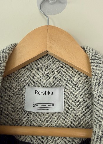 Gri Desenli Kısa Kaban - Görsel 2