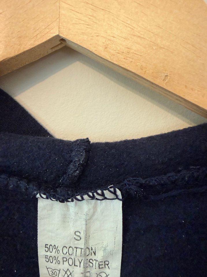 Lacivert Barcelona University Kapüşonlu Sweatshirt - Görsel 2