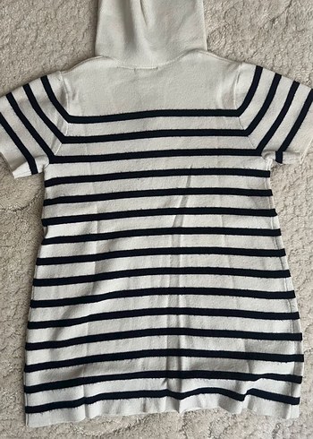 4 Yaş Beden Zara kız Çocuk Kısa Kollu Örgü Polo Elbise