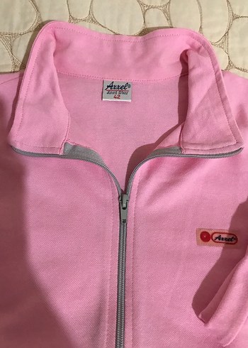 Fermuarlı Pembe Kolsuz Kız Eşofman Takımı - Görsel 5