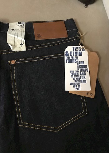 H&M Erkek kot pantolon - Görsel 9