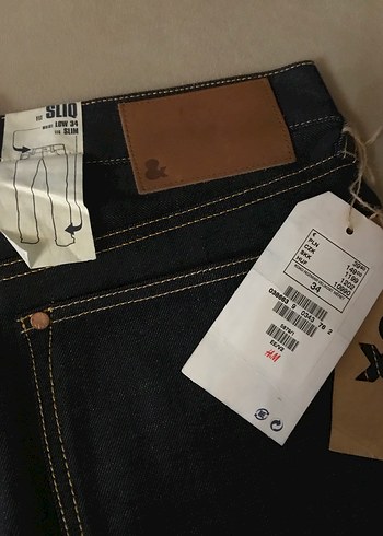 H&M Erkek kot pantolon - Görsel 6