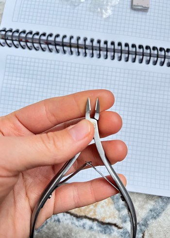 Gri Manikür ve Pedikür Pense - Görsel 4