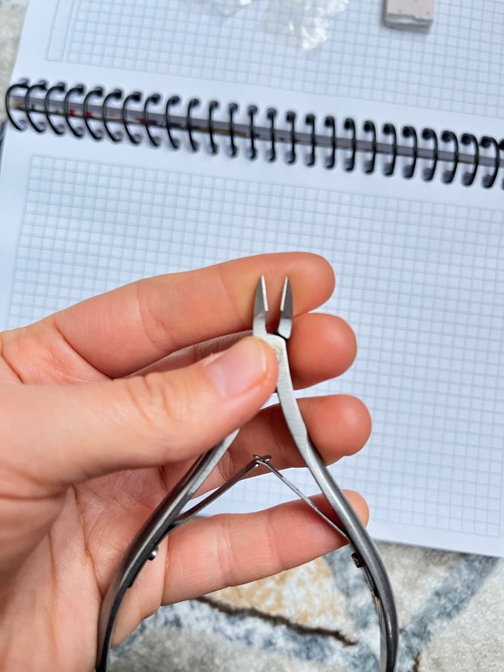 Gri Manikür ve Pedikür Pense - Görsel 4