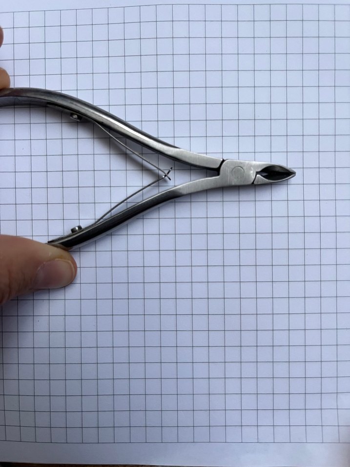 Gri Manikür ve Pedikür Pense - Görsel 2