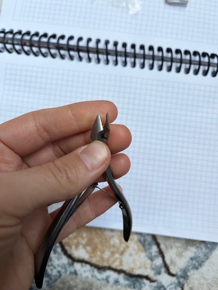 Gri Manikür ve Pedikür Pense - Görsel 3