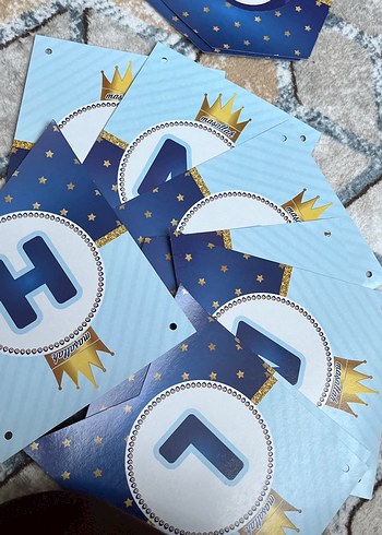 Parlak Mavi 41 Kere Maşallah Parti Süsü - Görsel 3