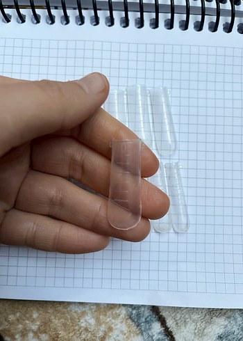 Şeffaf tırnak tipsleri - Görsel 2