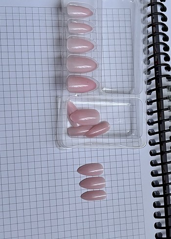 Pastel Pembe Tırnak Seti - Görsel 4