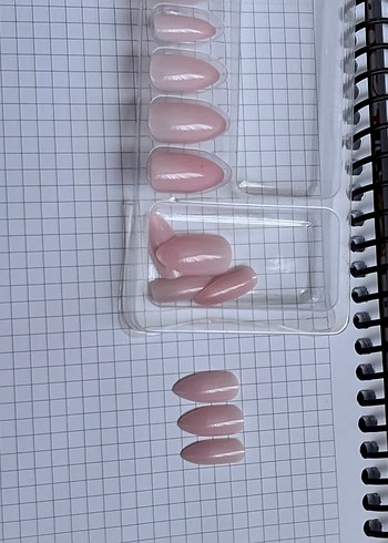 Pastel Pembe Tırnak Seti - Görsel 3