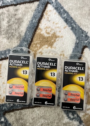 Duracell 13 numara işitme cihazı pili - Görsel 2