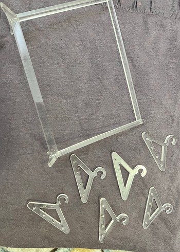 Plastik takı Askı Seti - Görsel 2