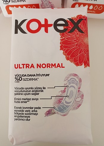 Kotex Ultra Normal 24'lü Kadın Pedi - Görsel 2