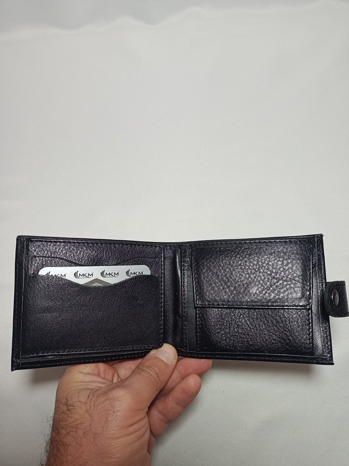 Deri Siyah Erkek Cüzdanı - Görsel 3
