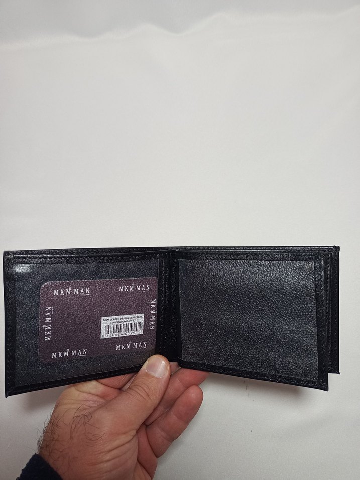 Siyah Deri Erkek Cüzdan - Görsel 3
