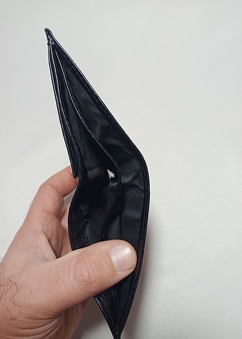 Siyah Deri Erkek Cüzdan - Görsel 2