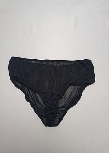 Leopar Desenli Siyah Dantel Mini Goth Bikini - Görsel 4