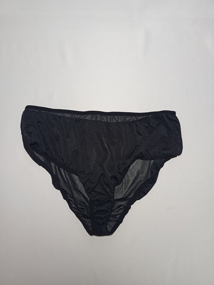 Leopar Desenli Siyah Dantel Mini Goth Bikini - Görsel 4