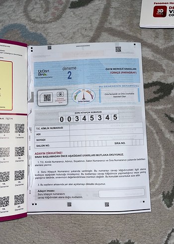 Üç Dört Beş 20 Adet Paragraf Denemesi Kitabı