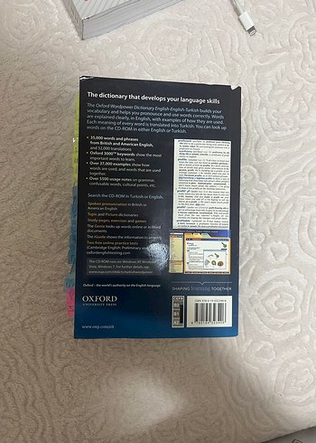 Oxford Wordpower İngilizce-İngilizce-Türkçe Sözlük - Görsel 3