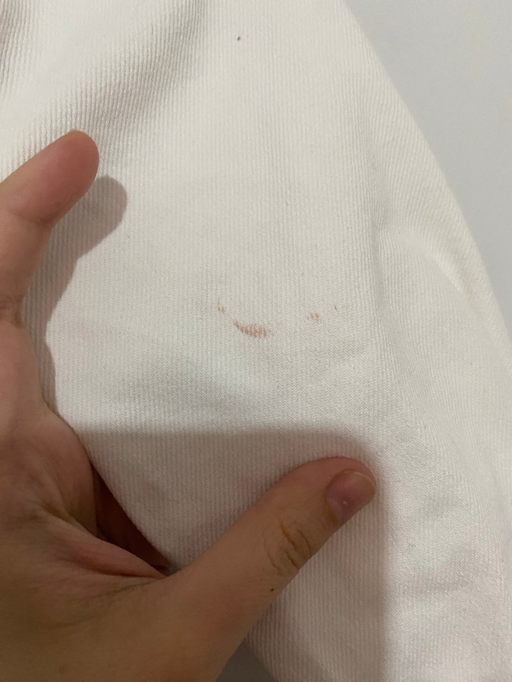 Kız Çocuk Beyaz Keten Düğmeli Ceket - Görsel 3