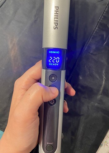 PHILIPS Bej Gri Saç Düzleştirici - Görsel 10