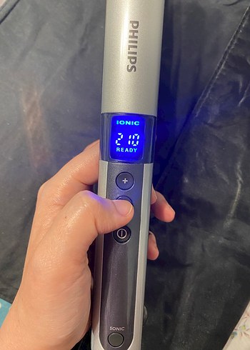 PHILIPS Bej Gri Saç Düzleştirici - Görsel 13