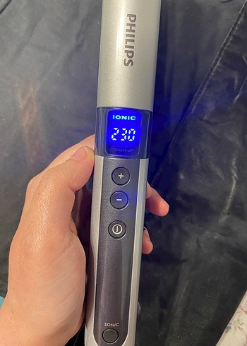 PHILIPS Bej Gri Saç Düzleştirici - Görsel 9