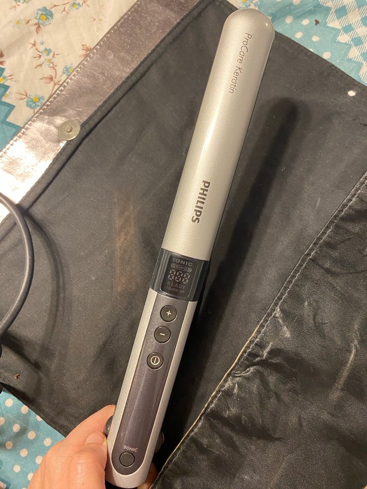 PHILIPS Bej Gri Saç Düzleştirici - Görsel 2