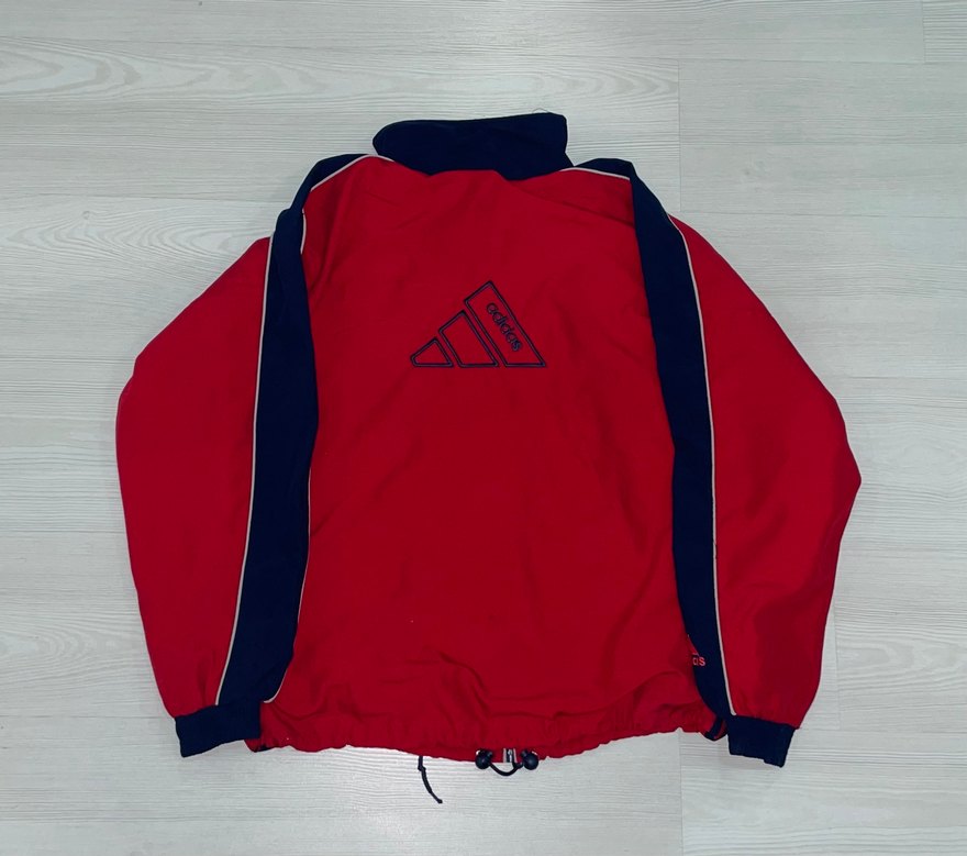 Vintage Adidas Bomber Track Ceket 90s Orijinal - Görsel 3