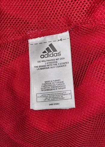 Vintage Orijinal Adidas Zip Track Ceket - Görsel 5