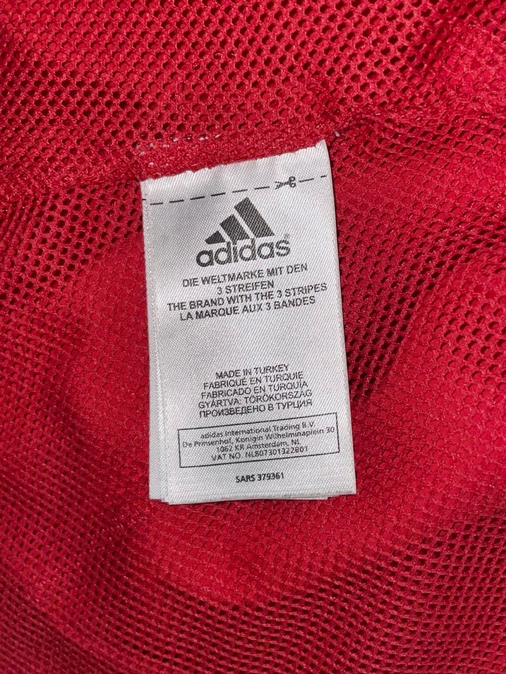 Vintage Orijinal Adidas Zip Track Ceket - Görsel 5