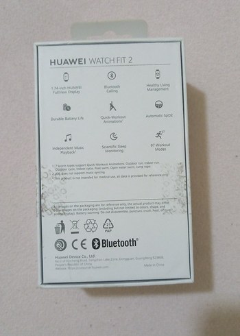 Huawei Huawei Watch Fit 2 Akıllı Saat Siyah