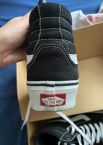 Vans Vans SK8-HI Unisex Siyah Sneaker
