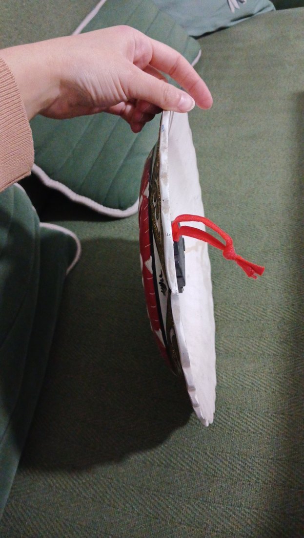 Renkli Desenli Duvar Saati - Görsel 4