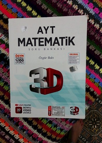 AYT Matematik Soru Bankası 3D Yayınları