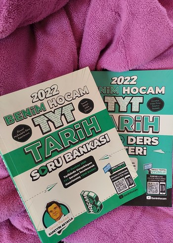 2022 Benim Hocam TYT Tarih Soru Bankası ve Video Ders defteri