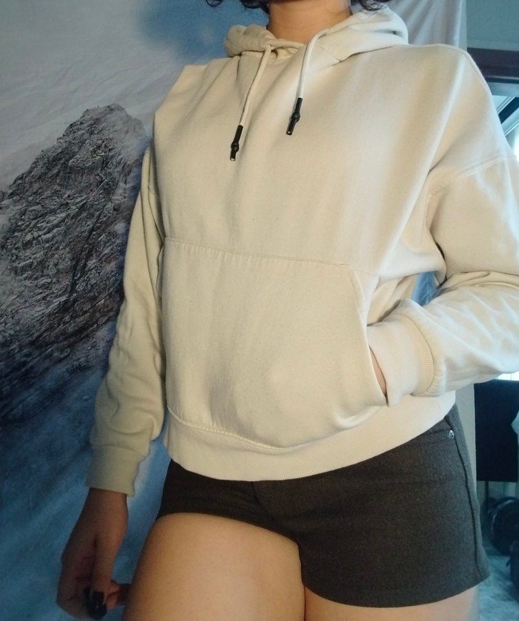 Zara Crop Sweatshirt - Görsel 2