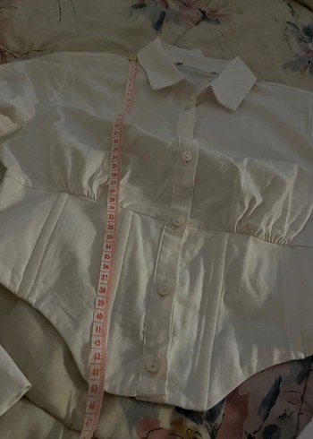 Office Siren Beyaz Kadın Gömlek - Görsel 4