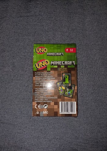 Orijinal Minecraft Temalı UNO Kart Oyunu - Görsel 2